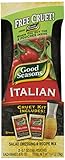 Good Seasons Salad Dressing & Recipe Kit, Cruet with 2 Count Italian Dressing Mix (Pack of 6)
