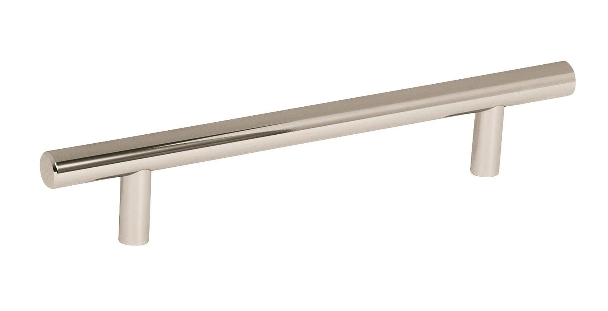 Amerock BP40517PN Bar Pulls 5-1/16 in. (128 mm) Center Cabinet Pull - Polished Nickel