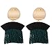 Idealway 6 Colors Fashion Bohemian Stud Alloy Tassel Pendant Earring for Women Jewelry (Green)
