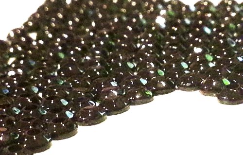 GoldenLiving168 Black Round 400pcs Rhinestone 4mm (ss16) 3D Acrylic Nail Art Decoration Cellphone Case (High Quality) USA SELLER! FAST SHIPPING!