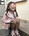 SojoS Kids Fashion Cat Eye Round Sunglasses For Girls UV Protection Mirror Lens SK101 SK301 SK302 SK303 with Gold Frame/Full Pink Mirrored Lens