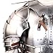 Armory Replicas Medieval 18g Steel Avenger Pauldrons Set
