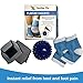 FootSpa Pro 5 Piece Plantar Fasciitis Kit, Gel Plantar Fasciitis Sleeve, Foot Arch Support, Massage Ball, Relieves Plantar Fasciitis, heel spurs, metatarsal pain, aching feet and much more
