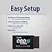 : Check Engine Light Scan Tool | WiFi Auto OBD2 Diagnostics ELM 327 Adapter | Universal Car Engine Scanner & Reader for iPhone or Android