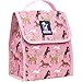 Wildkin Kids Horses in Pink Insulated Lunch Bag for Boys & Girls, Reusable, Perfect for Daycare & School, Spacious 10 x 8.5 x 5 Inch Design