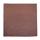 CTM Cotton Solid Color Bandanas, Cocoa Brown