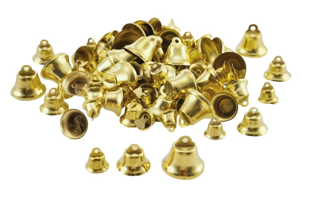 Playbox Bells in Various Sizes (100 Pieces)
