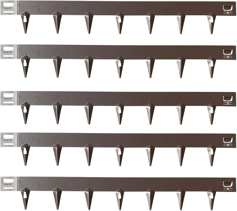 CORE EDGE Lawn Edging 65mm Brown Flexible Steel Garden Border Edging