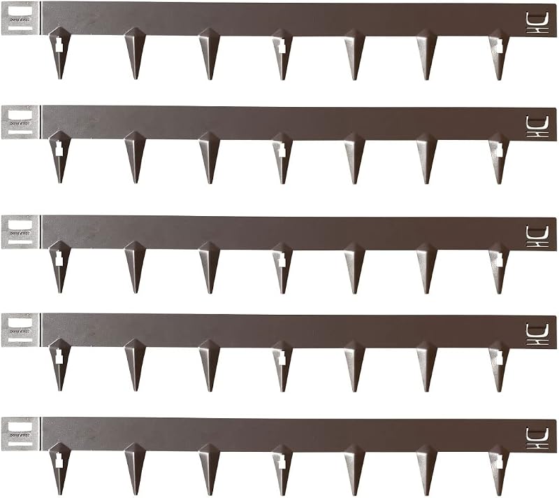 CORE EDGE Lawn Edging 65mm Brown Flexible Steel Garden Border Edging