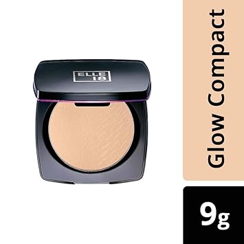 Elle 18 Lasting Glow Compact, Shell, 9 g