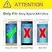 J&D Case Compatible for Xperia XA1 Ultra Case, Drop Protection Slim Cushion Shock Resistant Protective TPU Slim Case for Sony Xperia XA1 Ultra Bumper Case, Not for Sony XA1 Plus/Sony XA1