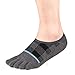 Toe Socks No Show Five Finger Socks Low Cut Cotton Running for Men 3 Pack