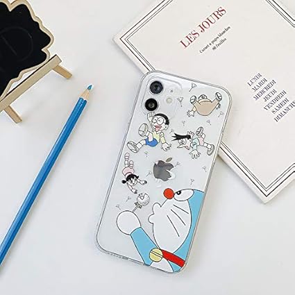 Amazon Co Jp アニメ漫画 ドラえもん電話ケース 12 Mini 11 Pro Max携帯電話ケース11 Xr X Xsアンチドロップ8plus 7pに適用可能 家電 カメラ