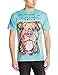 The Mountain Pit Bull Smile Adult T-Shirt, Teal, Medium
