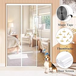 Magnetic Screen Door 205x200cm Full Frame with