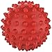 Spiky Massage Ball - Foot Massage Ball, Trigger Point Ball, Plantar Fasciitis Ball Massager, Physical Therapy Deep Tissue Myofascial Release Massage Tools for Yoga, Workout, Muscle Rehab (Red)