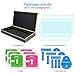 Glass Screen Protector for Sony Alpha A6000 A5000 A6300 NEX-7 NEX-3N NEX-5 NEX-6 NEX-6L, Mestron Tempered Glass Anti-Bubble Anti-scratch Anti-fingerprint Ultra-clear 9H Cover (3 Pack)