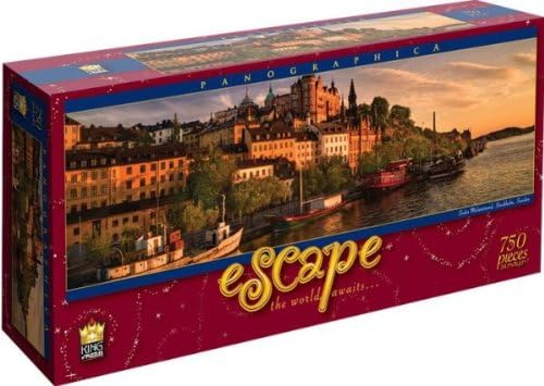 Soder Malarstrand Stockholm Sweden Panographica Jigsaw Puzzle 750 Pcs