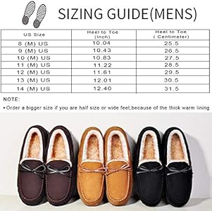 mens house shoes size 14