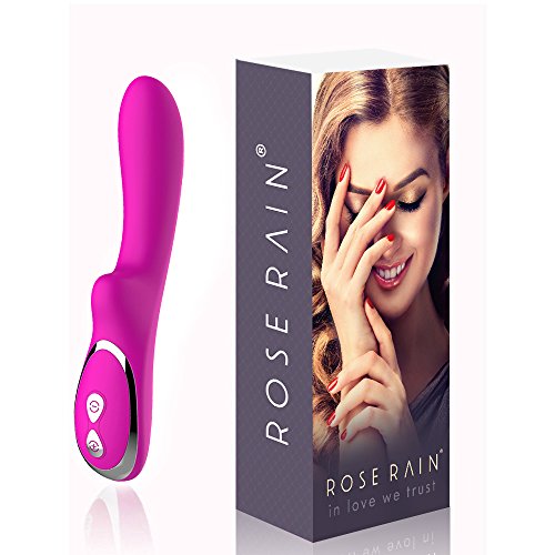 Vibrator 10 Vibration Patterns Waterproof Massager Wireless Rechargeable wand for treat local body muscle pain or movement recovery,for woman or man (Pink)