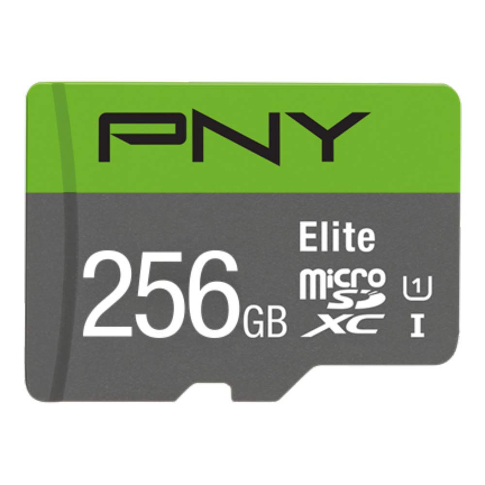 PNY Elite microSDXC card 256GB Class 10 UHS-I U1 100MB/s A1 V10