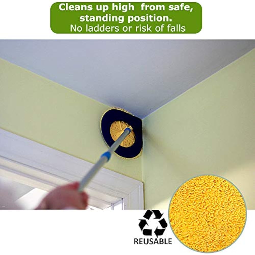 Chomp Long Dust Mops Handle Mop5 Minute CleanWalls Extendable Washer