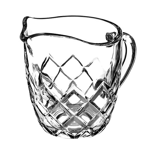 KADAX Milchkännchen aus Glas, Milchkanne mit Griff, Sahnekanne, Krug, Sauciere, kleine Glaskanne für Milch, Sahne, Sauce… – Bild 3