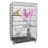 Erwazi Cat Cage Cat Houses for Indoor Cats, Cat