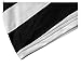 OThread & Co. Women's Long Sleeve Striped T-Shirt (Small, Black&White)