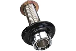 Krome Dispense Chrome Plated Brass Standard Shank with 1/4" Bore, 5-1/8" Long - C304