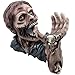 Decorative Graveyard Zombie Wine Bottle Holder Statue for Scary Halloween Party Decorations, Medieval & Gothic Sculptures As Ghoulish Bar Display Racks & Stands Decor or Funny Whimsical Gifts