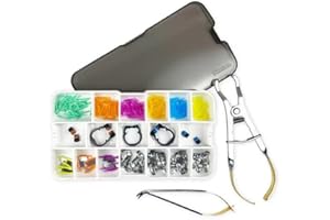 SKATTOOTH Sectional Contoured Matrices Set, Dental Sectional Matrix System, Matrix Bands, Nickel Titanium Clamping Ring, Dental Interdental Wedges (Matrix System A4)