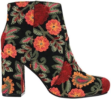 vail embroidered ankle boot