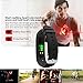 LEMFO P1 Fitness Tracker Heart Rate Blood Pressure Monitor Pedometer Waterproof Wristband (Black)