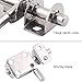 MyLifeUNIT Stainless Steel Sliding Gate Latch, Mini Security Lock Barrel Bolt (2 Pack)