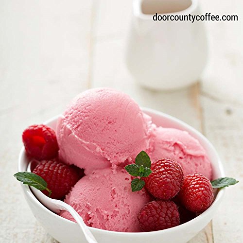 Door County Coffee 1.5oz Full-Pot Bags,Spring & Summer Flavors, Ground (Raspberry Sorbet, 1 Full-Pot Bag)