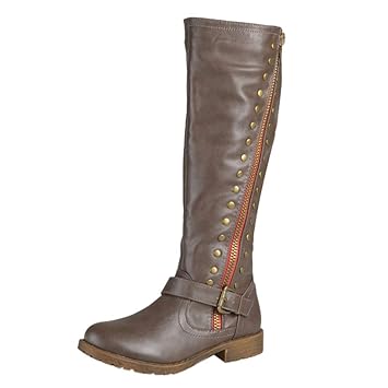 botas altas mujer amazon