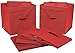 Greenco Foldable Storage Cubes Non-woven Fabric -6 Pack-(Red)