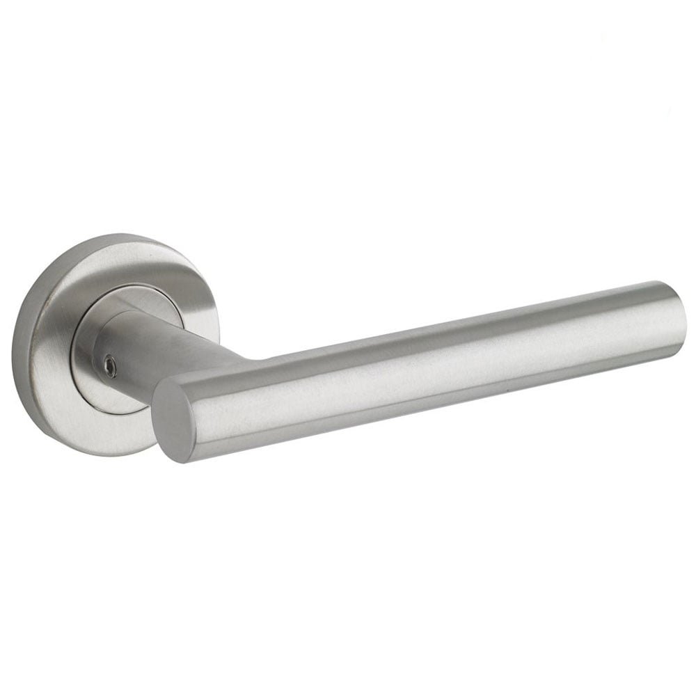 ZCS2130 - T-bar lever door handle set -19mm, SSS