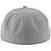 New Era Plain Tonal 59Fifty Fitted Hat (Grey) Men's Blank Cap