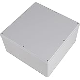 12" x 12" x 6" ABS Plastic Dustproof Waterproof Box IP65 Junction Boxes Project Junction Conduit Box for Electrical Outdoor Enclosure