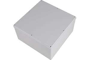 12" x 12" x 6" ABS Plastic Dustproof Waterproof Box IP65 Junction Boxes with Gasket DIY Universal Project Junction Conduit Bo