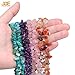 6-8mm Natural Aquamarine Chips Beads for Jewelry Making Freeform 34