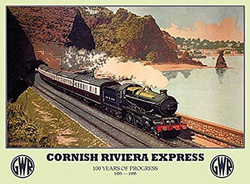 signs-unique Cornish Riviera Express metal sign (og 2015)