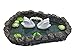 GlitZGlam Mini Swan Pond - Love is in the Air! Miniature Swan Pond for Fairy & Garden Accessories