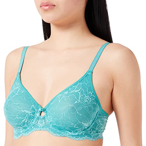 Triumph Amourette Charm Conscious W02, Reggiseno Donna, Verde (Topaz), 1B