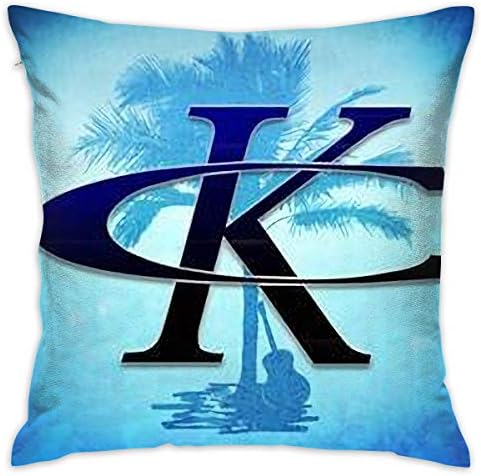 Denise K Steinbach Kenny Chesney Personality Pillowcase Sofa Home Furnishing Pillowcase Square Pillowcase Cushion Cover Size 18" X 18"