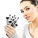 Tancy Koki Makeup Brushes Set 10 Pcs Blending Blush Premium Soft Synthetic Kabuki Foundation Eyeliner Eyeshadow Cosmetic Brushes with1 Free Makeup Brush Egg Brush Cleanner