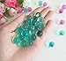 50 Bags Magic Water Gel Crystal Soil Beads Growing Jelly Ball Decoration Vase Filler - Transparent Reuseable Water Beads Gel (Turquoise)