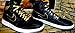 MiracleCat 2Pair Shoelaces for Sneakers, 55.12”/140cm Flat Shoe Laces Boot Strings with Step-resistant， high-hardness shoelace toe, Shoelaces for Athletic Sport Running Shoes, Golden Glitter